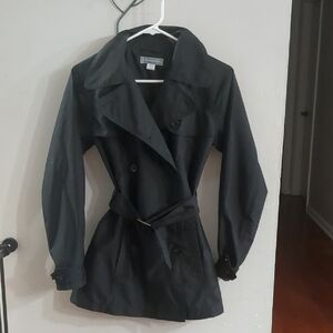 Black Women's Trench Coat